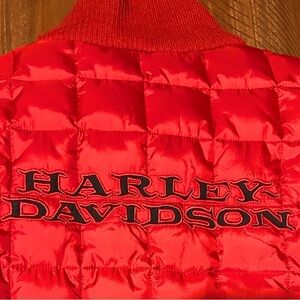 Harley Davidson puffer jacket